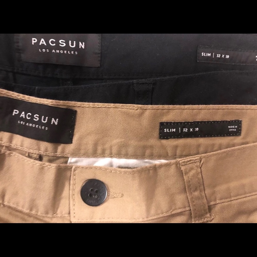 2 Pacsun Chino Pants